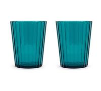 WD LIFESTYLE SET 2 BICCHIERI ACRILICO TURCHESE WD406T