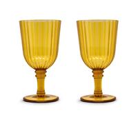 WD LifeStyle Set 2 Calici in Acrilico 460 Ml Ambra