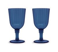 WD LifeStyle Set 2 Calici in Acrilico 460 Ml Blu