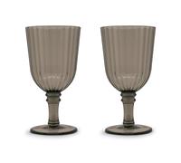 WD LifeStyle Set 2 Calici in Acrilico 460 Ml Marrone