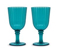 WD LifeStyle Set 2 Calici in Acrilico 460 Ml Turchese