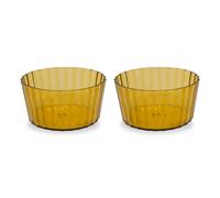 WD LifeStyle Set 2 Coppette in Acrilico 490 Ml Ambra