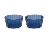 WD LifeStyle Set 2 Coppette in Acrilico 490 Ml Blu