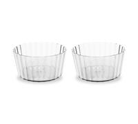 WD LifeStyle Set 2 Coppette in Acrilico 490 Ml Trasparente