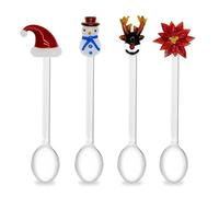 Wd Lifestyle - Set Cucchiaini da Caffè con Decoro Natalizio (WD695NAT3)