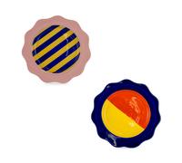 WD LIFESTYLE SINTRA SET 2 PIATTI DESSERT 19 CM ARANCIO