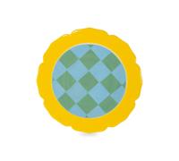 WD LifeStyle Sottopentola in Stoneware D 18 Cm Giallo