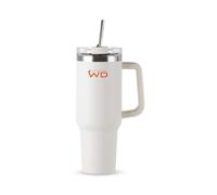 WD Lifestyle Tazza Americana in Acciaio Inox (Bianco)