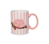 WD LifeStyle Tazza in New Bone China 330 Ml Decoro Tartaruga