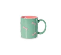 WD LifeStyle Tazza in Stoneware Decoro Osso Rosa
