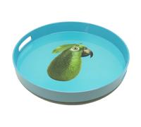 WD LifeStyle Vassoio Rotondo D 33 Cm Decoro Pappagallo