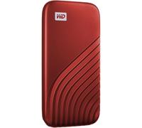 WD My Passport SSD, 2TB SSD Esterno, SSD portatile con tecnologia NVMe, USB-C, con velocità di lettura fino a 1050 MB/s, 1000 MBs in scrittura, funziona con PC, Xbox e Playstation, Rosso