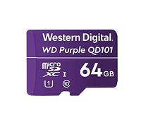 WD PURPLE 64GB SURVEILLANCE MICROSD XC CLASS - 10 UHS 1