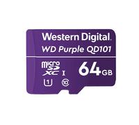 Western Digital Scheda microSDXC WD Purple QD101 da 64GB