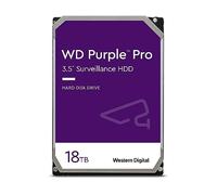 WD Purple Pro 18TB per Smart Video, Hard Disk interno da 3.5”, Tecnologia AllFrame, 7200 RPM, 550TB/anno, Cache da 512 MB, Garanzia 5 anni