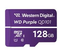 WD Purple Surveillance microSD XC Class 10 UHS 1 Micro SD WDD128G1P0C-85AEL0