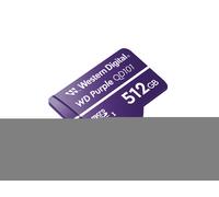 WD Purple Surveillance microSD XC Class 10 UHS 1 Micro SD WDD512G1P0C-85AEL0