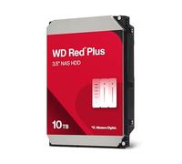 WD Red Plus 10TB NAS Hard Disk Interno 3,5" - 7200 RPM, SATA 6Gb/s, CMR, Cache da 512MB