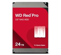 WD Red Pro 24TB NAS Hard Disk Interno 3,5" - 7200 RPM, SATA 6 Gb/s, CMR, Cache da 512MB