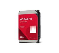 WD Red Pro 26TB NAS 3.5" Internal Hard Drive - 7200 RPM Class, SATA 6 Gb/s, CMR