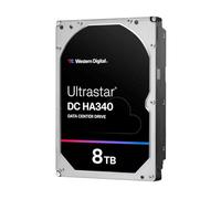 WD Ultrastar DC HA340 WUS721208BLE6L4 - Disco rigido - Centro dati - 8 TB - Interno - 3.5" (8.9 cm) - SATA 6Gb/s - 7200 Giri/min - Buffer: 256 MB
