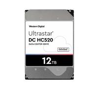WD ULTRASTAR DC HC520 3.5IN 26.1MM 12TB 256MB 7200RPM SATA ULTRA 512E SE DC HC520