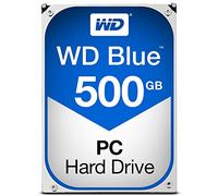 WD WD5000AZRZ Blu Hard Disk Desktop da 500 GB, 5400 RPM, SATA 6 GB/s, 64 MB Cache, 3.5 "