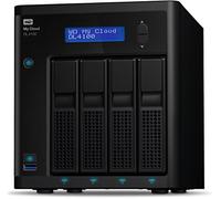 WD WDBNEZ0080KBK-EESN My Cloud DL4100 Network Attached Storage Business Series, 8 TB