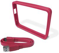 Western Digital WD WDBZBY0000NPM-EASN Custodia Colorata per My Passport Ultra da 1 TB, Fucsia