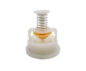WD24X10018 Gruppo pistone e dado, 1 pezzo di ricambio per pistone e dado della valvola di ritegno della lavastoviglie, compatibile con lavastoviglie GE Kenmore