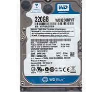 wd3200bpvt 00jj5t0, DCM shmtjhb, Western Digital 320 GB SATA 2.5 Hard Drive