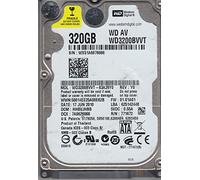 WD3200BVVT-63A26Y0, DCM HHBVJHBB, Western Digital 320GB SATA 2.5 Hard Drive