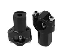 Wdbild 1 paio di riser per manubrio del motociclo da 28 mm con morsetto adatto per la maggior parte delle moto da cross bike