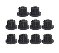 Wdbild 10 viti adattatori filettati per supporto microfono (da 3/8 "femmina a 5/8" maschio) adattatori a vite filettati per montaggio microfono supporti microfono