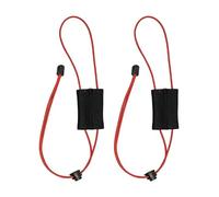 Wdbild 2 pz Fish Finders Cover Strap Fishing Graph Cover Strap Elastico Bungee Fit Fino a 18" Schermo Regolabile
