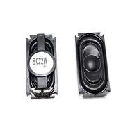 Wdbild 2 Pz/set Notebook 1635 Rettangolo Altoparlante 8Ω 2W Nero 2.2 KHz Risposta in Frequenza