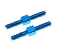 Wdbild 2 tenditori in alluminio da 3 x 23 mm, progettati per una maggiore maneggevolezza per modelli con telecomando, tenditore leggero