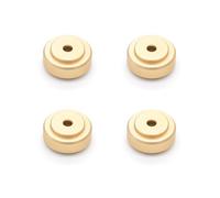 Wdbild 4 piedini per altoparlanti con base in gomma antiscivolo resistenti e antivibrazioni, per sistemi di amplificatori Hi-Fi, dimensioni 20 x 9 mm