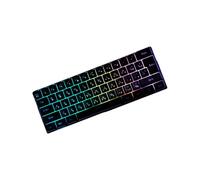 Wdbild 61 Tasti USB Con Cavo Tastiera Gaming Sensazione Meccanica Membrana Tastiere Per PC Portatile Ergonomico Con Cavo Meccanico