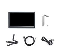 Wdbild 7Inch Schermo Laterale Altamente Luminosità 1024x600 Computer Case Monitor Pannello di Vetro Temperato Per Maggiore Produttività Doppio Display