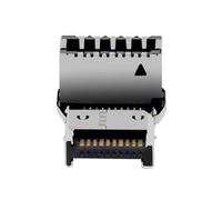 Wdbild A forma di L USB3.1 Tipo E A C Adapter Migliora i flussi d'aria per i sistemi raffreddati ad acqua Verticale USB E A C Adapter