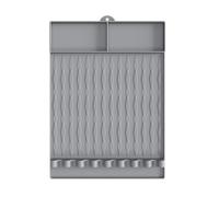 Wdbild Accessori per grill, tappetino in silicone per utensili da barbecue per utensili da cucina pratico supporto per spatole accessori da cucina forniture per barbecue all'aperto