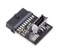 Wdbild Ad alta velocità USB3.0 A Tipo C Adattatore USB3.1 20pin A USB3.0 19/20pin Adattatore Per PC Costruisce Segnali Stabili Trasferimento Tipo C Pannello Frontale