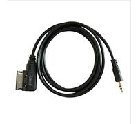 Wdbild Adattatore 140 centimetri Lungo Cavo Musica Interfaccia AMI A 3.5mm Cavo Per A4 DY001 Adattatore Auto