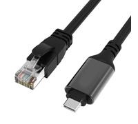 Wdbild Adattatore di rete Ethernet Gigabit RJ45 con interfacce USB C Chip di trasferimento dati veloce da 1000 Mbps per computer portatili router cavo Internet Gigabit
