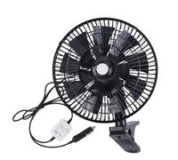 Wdbild Aggiorna il ventilatore per auto con controllo flessibile della velocità e oscillazioni ventilatore del veicolo amichevole da viaggio per migliorare il comfort su strada auto resistente