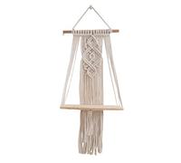 Wdbild Bohemias Elegante Mensola Galleggiante Tessuto A Mano Arazzo Storage Rack Pratico Corda di Cotone Appeso Mensola Per La Decorazione Dom