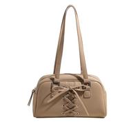 Wdbild Borsa a tracolla a tema balletto alla moda con interni spaziosi e fiocchi con dettaglio cravatta borse sotto le ascelle per le donne moderne città elegante borsa ascellare, cachi, One Size