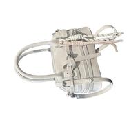 Wdbild Borsa a tracolla casual leggera e pratica borsa a tracolla in PU con interni spaziosi per uso quotidiano e viaggio essenziale zaino casual elegante, grigio, One Size