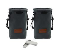 Wdbild Borsa con coulisse in flanella ispessita Tasca impermeabile portatile per SE/2/1 Drone Body & Borsa per telecomando Custodia protettiva portatile Porta Drone Accessorio Orgainzer, Due borse per